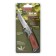 Automatic Boyscout folding knife, wooden pen, 8.5/14.5 cm