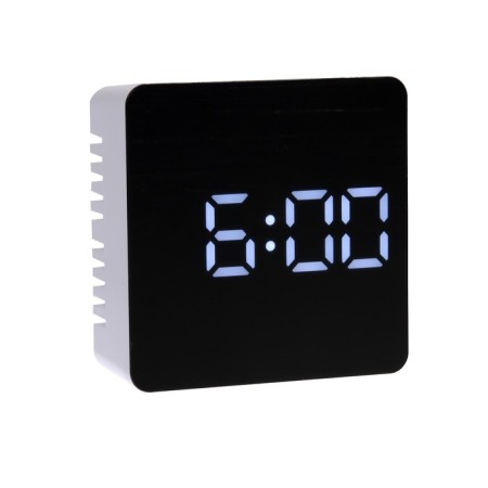 Sakura SA-8523, electronic, alarm clock, 3HAAA, white