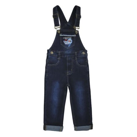Semi -combineson jeans for boys, height 86 cm, blue color