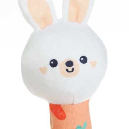 Toy - Bunny squeak with a rattle-2