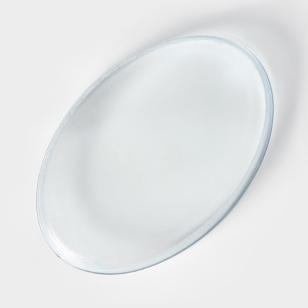 Oval glass oval dish, 32 × 22 × 5 cm-5