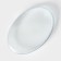 Oval glass oval dish, 32 × 22 × 5 cm