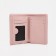 Women's wallet on magnet, pink color
