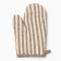 Mittens-output of the deed strip ts. In brown 25x17cm, 50% p/e 50% HL