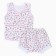Kit (T -shirt, panties on the diaper) children, white/mice, height 80 cm