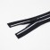 Lightning "Tractor", No. 8, detachable, automatic lock, 80 cm, black/white color