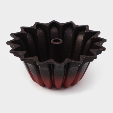 Baking form 25x11 cm rose color red-2
