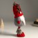 Interior doll "Santa Claus in a hat with deer horns" 38 cm