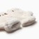 Mittens teenage minku bear 24 cm white color