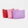 Women's wallet with zipper, color mix