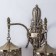Sconces Citilux "emir" CL467323, 33x39 cm, 2x75W, e27, brown color