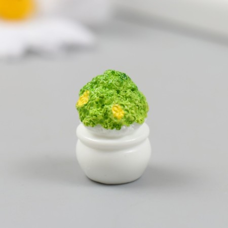 Decor for creativity Polystone "Flower pot" 1.6x2.3 cm-2