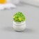 Decor for creativity Polystone "Flower pot" 1.6x2.3 cm