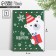 Postcard-Mini "Gift to you" Bear, 6x8cm, New Year