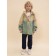 Windbreaker for boys, height 116 cm, sandy color