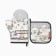 New Year. Set of kitchen Ethel Winter Village mittens 20x28cm, 19x19cm selection, 100%HL