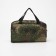 Cosmetic bag with lightning, camouflage color/brown