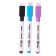 Water -based color markers with magnet and sponge (set 3 pcs)