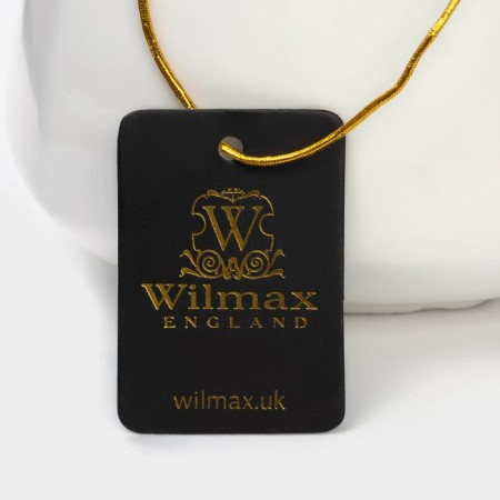 Porcelain sugar tower with a Wilmax ilona lid, 340 ml, white color-6