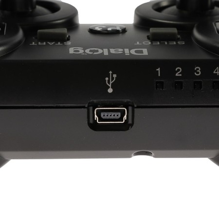 Dialog Gan-Kata GP-A16RF gamerpad, wireless, vibration, for PS3, USB, black-3