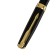 Gift feathers Calligrata, in the leatherette case PB S, black body with gold