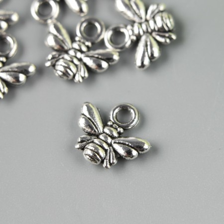 Suspension "bee", color silver