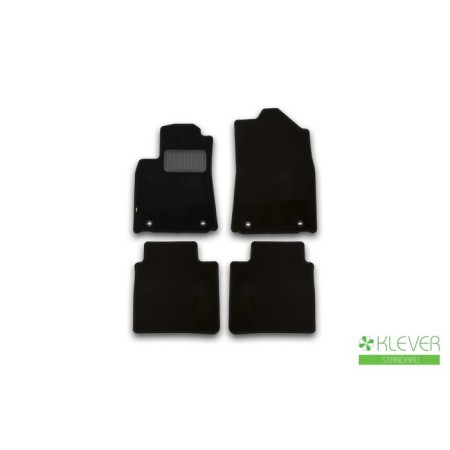 Rugs in the cabin Klever Standard Lexus ES 2015-2016, sed., 4 pcs. (textile)