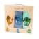 A set of waffle towels “Fire, air, water, earth”, size 33x60 cm, 3 pcs