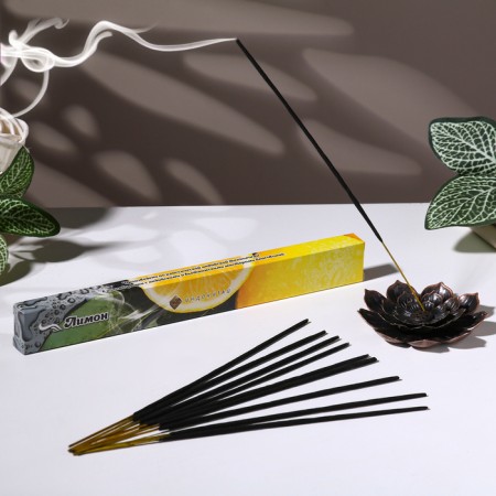 Incense "Charm of the East Lemon", 20 sticks in packaging