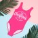 Children's swimsuit KAFTAN "Beach", height 134-140 cm, pink