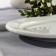 Porcelain plate porous pies Coral, d = 17 cm, white color