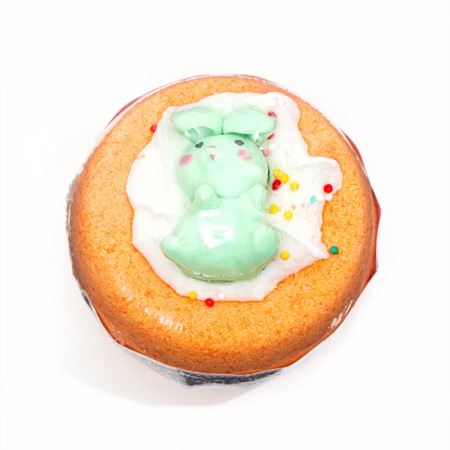 Happyki bath bomb "Ushastiki" with foam and a toy mix, 160 g-3