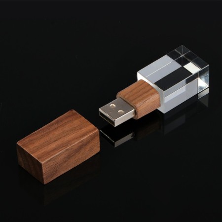 Flash drive E 310 Wood BL, 32 GB, USB2.0, th Up 25 MB/s, PBU up to 15 Mb/s, crystal in a tree-8