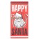 Happy Santa 70x146 cm towel towel, 100% cotton 160g/m2