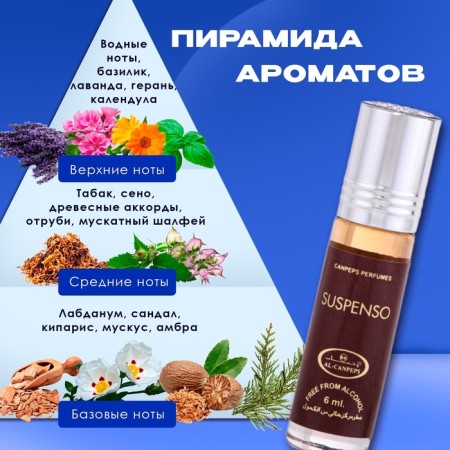 Men's oil perfumes Suspenso, 6 ml-1