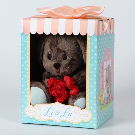 Soft toy "gentleman LU", hare-5