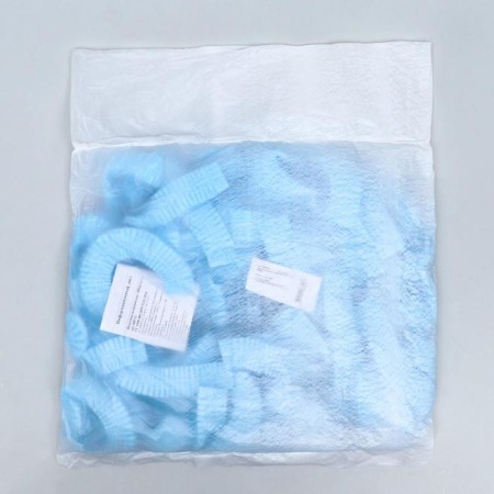 Hat medical Charlotte 12 g/m Blue rr 54-65 cm spandbond 50 pcs/un-1