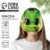 Carnival New Year's mask "Milash" for the New Year, 25.8 x 15.6 cm