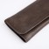 Women's wallet on the button, gray color