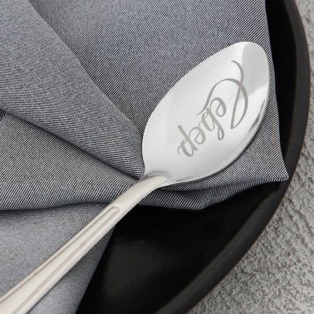 Spoon souvenir "north", with engraving, 3 x 14 cm-2