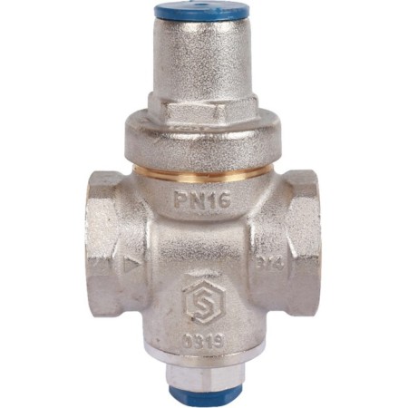 Pressure reducer Stout SVS-1010-000020, 3/4 ", internal thread, PN 16, exit under the pressure gauge-3