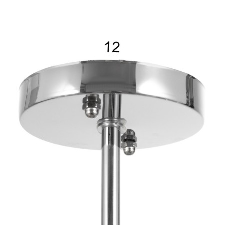 Roxanne chandelier 2he27 40W chrome 48x26x27 cm Bayerlux-7