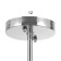 Roxanne chandelier 2he27 40W chrome 48x26x27 cm Bayerlux