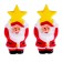 Miniature Puppet "Santa Claus with a star", set 2 pcs., Size 1 pc. - 3.7 × 2.3 cm