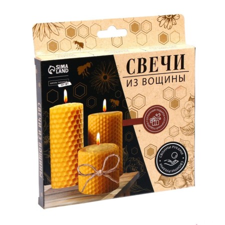 With your own hands. Candles from Voschshina "Harmony", a set for creativity-3