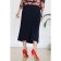 Women's skirt, size 48, blue color