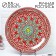 Largan Rishtan ceramics "Flowers", 55 cm, red
