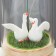 Network Sobel "Butterfly and Swans" LED from batteries LR44 8x8x19 cm Risalux