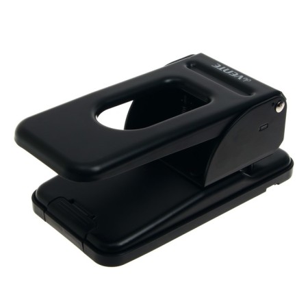 Metal hole roller 60 sheets of Devente, with a ruler, black