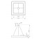 LED LED GEOMETRIA Quadro 70W 4000K 4200LM IP40 800x800x80 mm